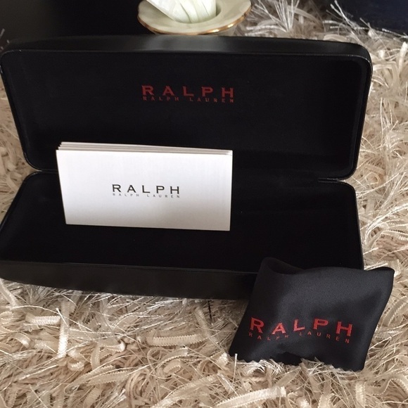 Ralph Lauren Black Eyeglass Case - Picture 3 of 7